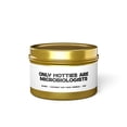 thumbnail image 1 of Microbiology Microbiologist Graduation Tin Candle Gift Decor Vanilla Coffee, 1 of 4