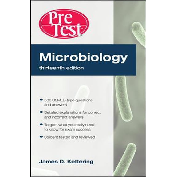 Pre-Owned Microbiology PreTest Self-Assessment and Review 13th Edition (PreTest Basic Science) (Paperback) 0071623353 9780071623353