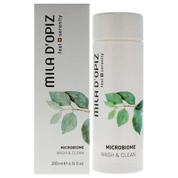 Microbiome Wash and Clean by Mila D Opiz for Women - 6.76 oz Cleanser