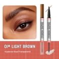 thumbnail image 1 of Microblading Eyebrow Pen, 2-in-1 Dual-Ended Eyebrow Pen with 4-Fork-Tip & Eyebrow Brush, Waterproof Eyebrow Pencil and Sealing Brow Gel, Makeup Long-Lasting Eyebrow Pen for Women, 1 of 9