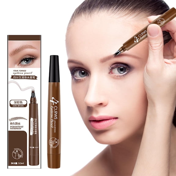 Microblading Eyebrow Pencil, 2026 Upgraded 3D Waterproof Eyebrow Pen, Fine Tip Long Lasting Brow Pen for Natural Brows, Eye Brow Pencils for Women