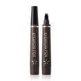 thumbnail image 1 of Microblading Eyebrow Pencil, Black Brown, Waterproof, 4-Prong Fork Tip, Long-Lasting Eyebrow Pencil for Natural Hair Drawing, 3D Micro Brow Pen, Microblading Effect, 1 of 3