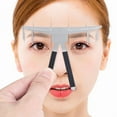 thumbnail image 1 of Microblading Measure Three-Point Positioning Balance Ruler Eyebrow Stencil Ruler 50pcs, 1 of 8