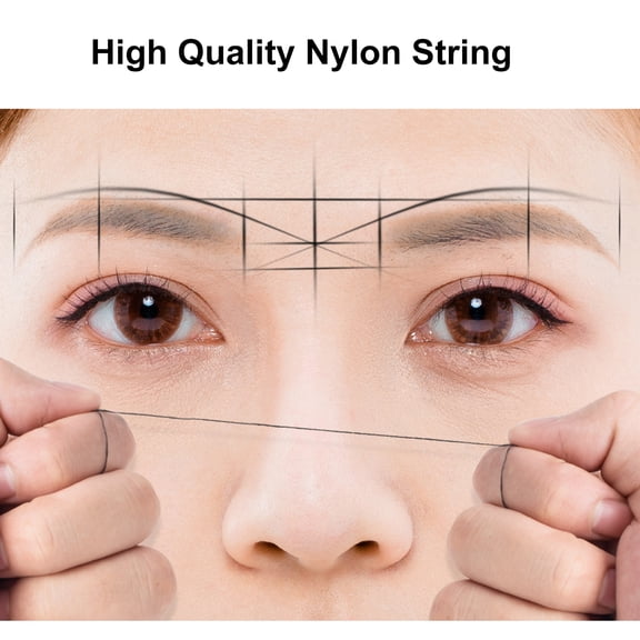 Microblading Supplies Eye Microblading Supplies Eye Brow Positioning Marking Thread Eyebrow Mapping String 10 Meters Ink Eyebrow Liner Measuring Tool for Marking Symmetrical Eyebrows