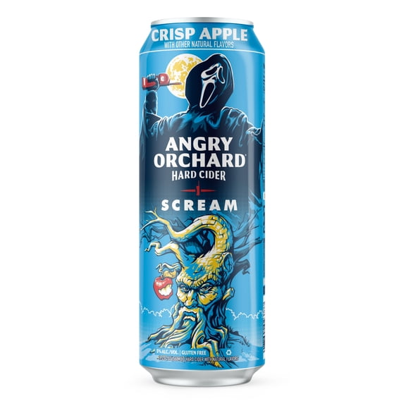 Angry Orchard Crisp Apple Craft Hard Cider, 568 ml Aluminum Can, 5% ABV