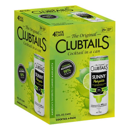 Clubtails Sunny Margarita 10% 4pk C