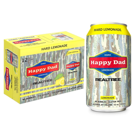 Happy Dad Lemonade 12pk, 12 floz Cans, 5% ABV