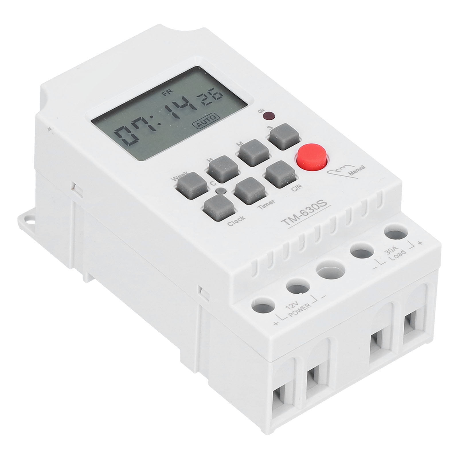 Microcomputer Timer Switch, 7-Day Timer Switch Programmable For Neon ...