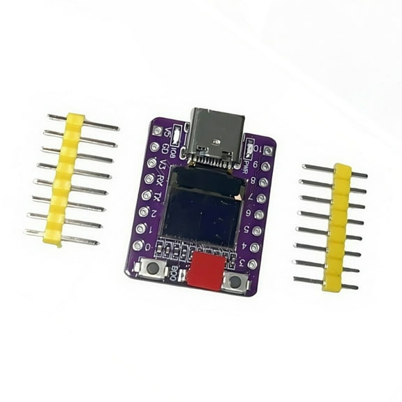 Microcontroller Board Integrated 0.42Inch LED Display Low Power Design Development Board
