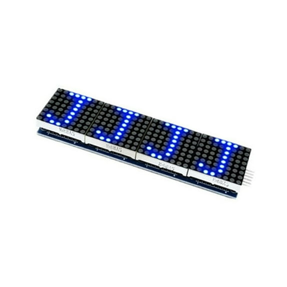 Microcontroller LED Display Module for Arduino with Four Wire Interface