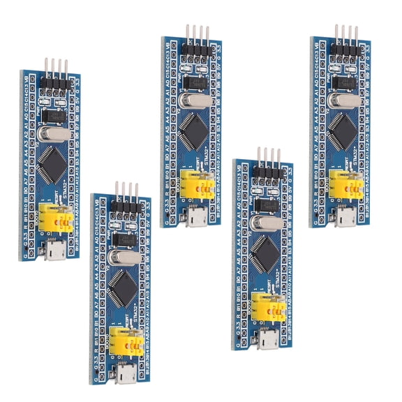 Microcontroller Learning Module, 40 Pin Core Board For DIY Projects, 5 Piece Set