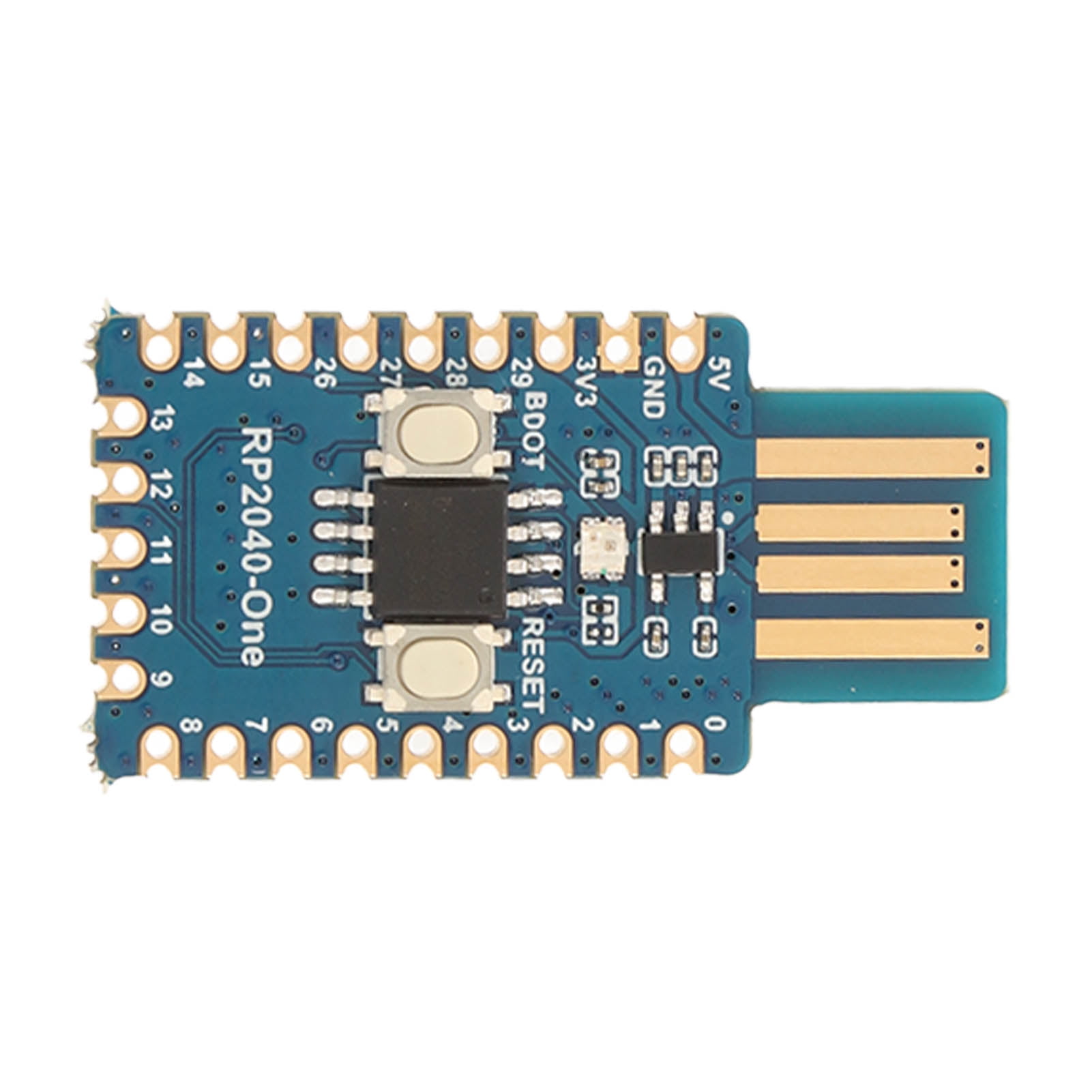 Microcontroller, PCB Material Dual Core RP2040 One Microcontroller For Office
