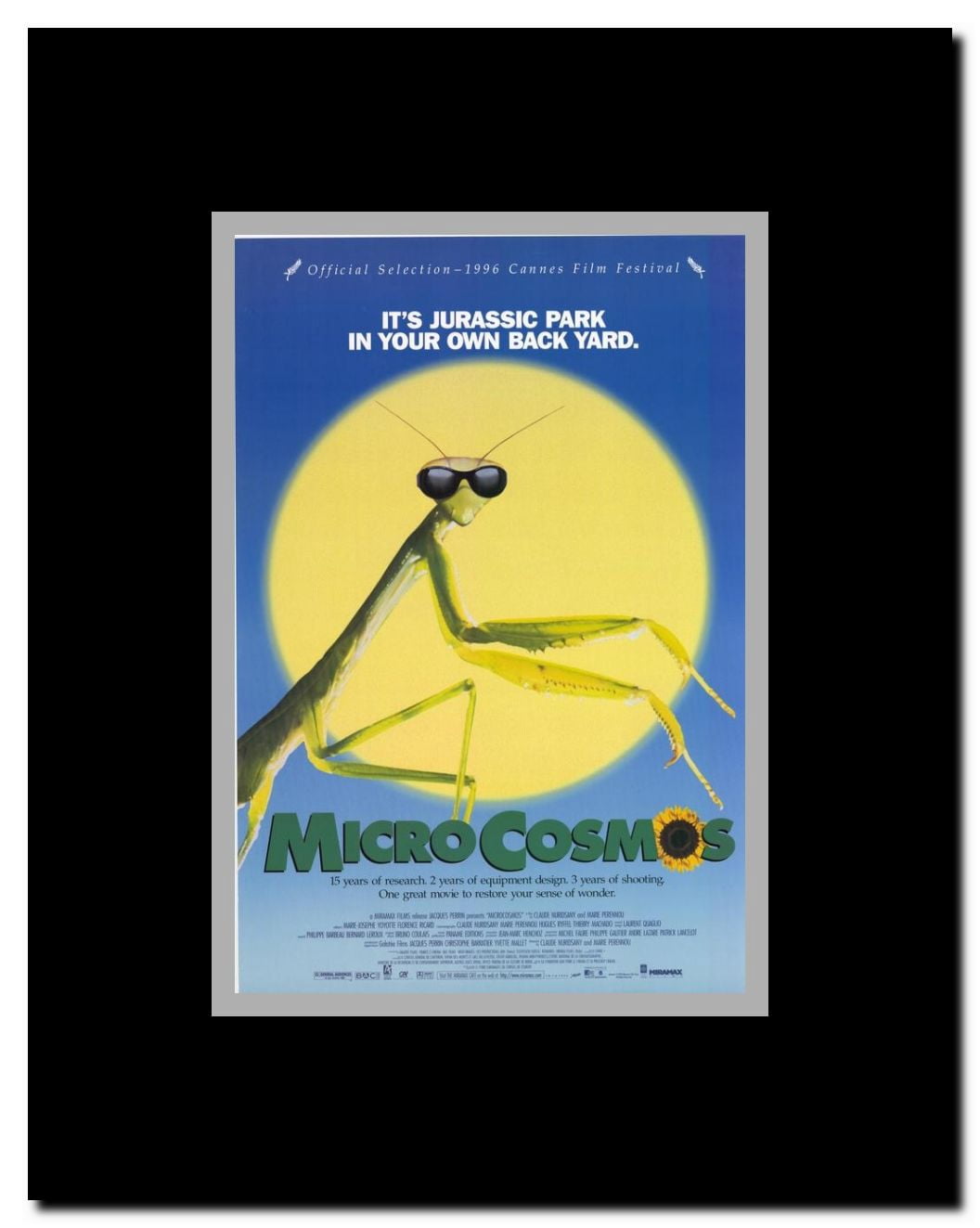 Microcosmos Framed Movie Poster