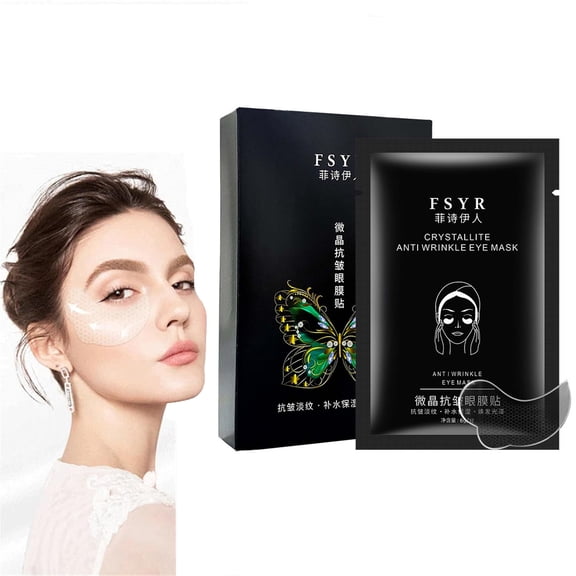 Microcrystal Nasolabial Wrinkle Patches for Face - Firming Under Eye Patches with Hydrating Formula to Reduce Fine Lines and Smile Lines - Transparent Overnight Treatment - 5 Patches