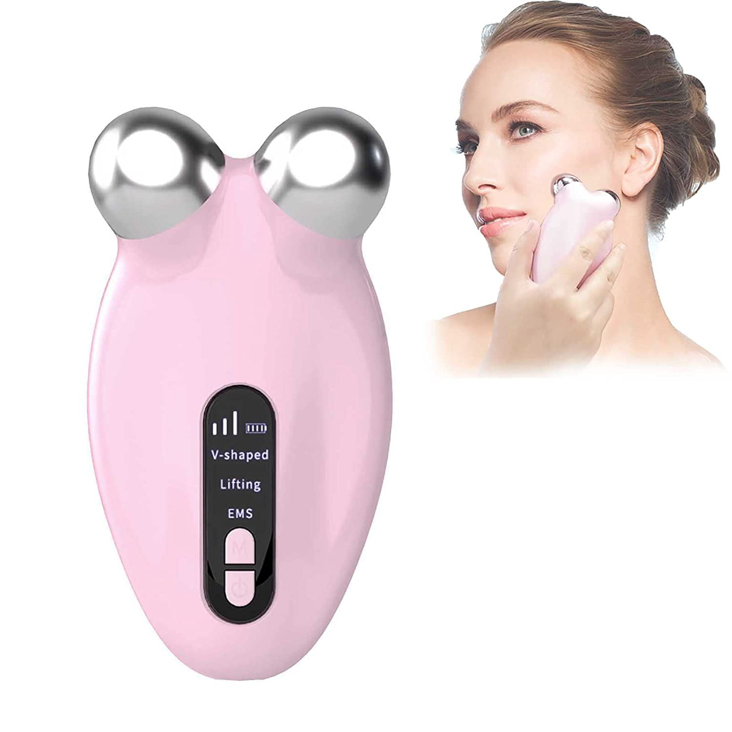 Microcurrent Face Device Roller Microsculpt Device For Face Dermadream Microsculpt Device