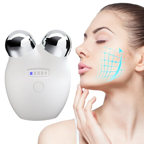 Microcurrent Facial Device, Intelligent Microsculpt Device for Face, Double Chin Reducer Machine, Anti-Aging, Face Lifting and Skin Tightening, USB Mini Rechargeable Face Sculpting Tool