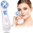 Microcurrent Introduction Face Lift (White), Led Light Therapy Wrinkle