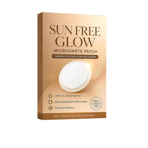 Microdarts Patch for Face and Body Uniform Streak Free Tanning Patch with Precision Delivery and Quick Absorption for Even Application Deep Hydration