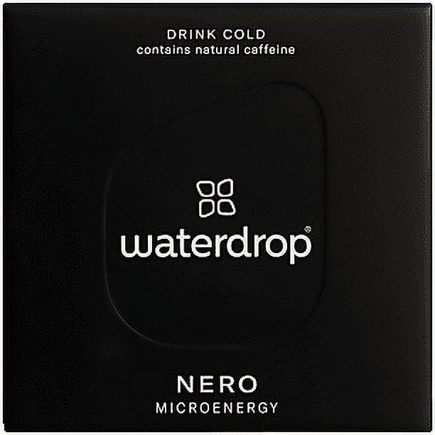 Waterdrop Microenergy Nero Kola Nut, Guarana, Blackberry Natural Energy  Drink Cubes, 3 Count 