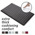 thumbnail image 1 of Microdry Modern Memory Foam Bath Mat, 21 "x 34", Dark Gray, 1 of 10