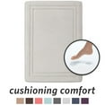 thumbnail image 1 of Microdry Quick Drying Memory Foam Bath Mat, 17" x 24", Light Gray, 1 of 9