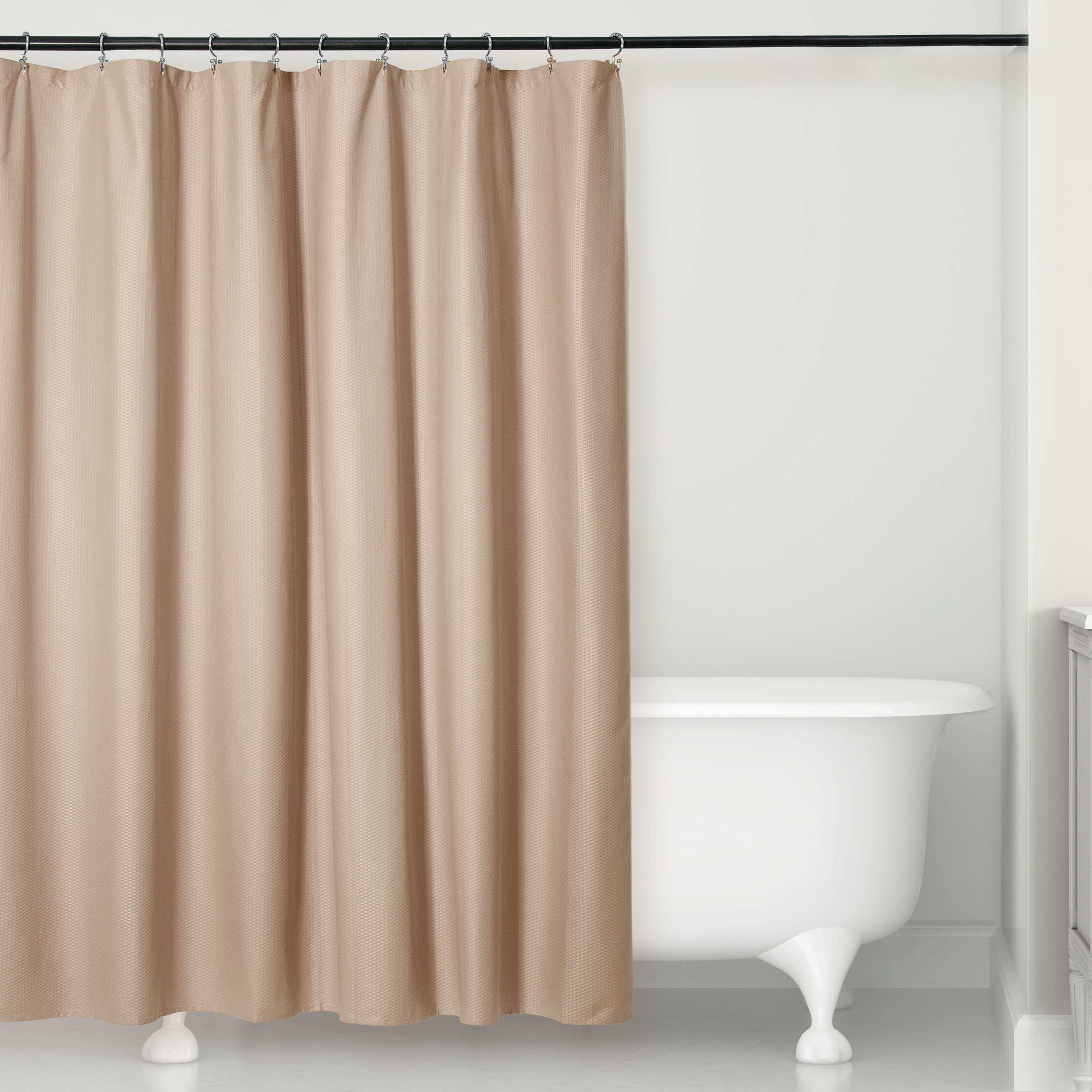 FHKOEGHS Hotel Shower Curtain Liner Fabric Washable 72x72 Shower