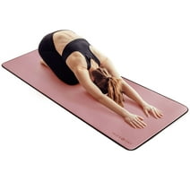 Microdry Yoga Mat Extra Thick Skid Resistant 72"" x 26"" Pink