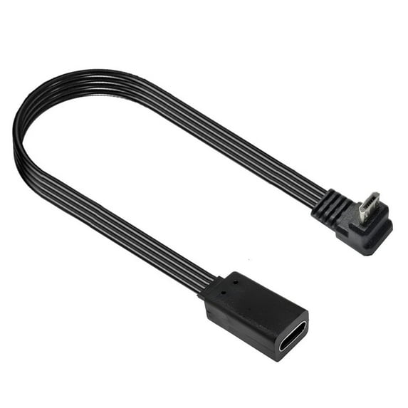 Microed USB Male To USB C Female Adapter Cable Supports 10W Fast Charging Cord
