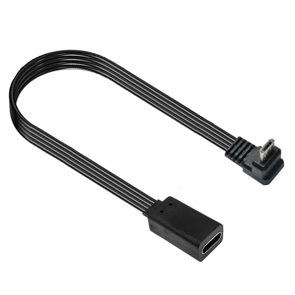 Microed USB Male To USB C Female Adapter Cable Supports 10W Fast Charging Cord