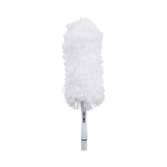 Microfeather Duster, Microfiber Feathers, Washable, 23", White | Bundle of 2 Each