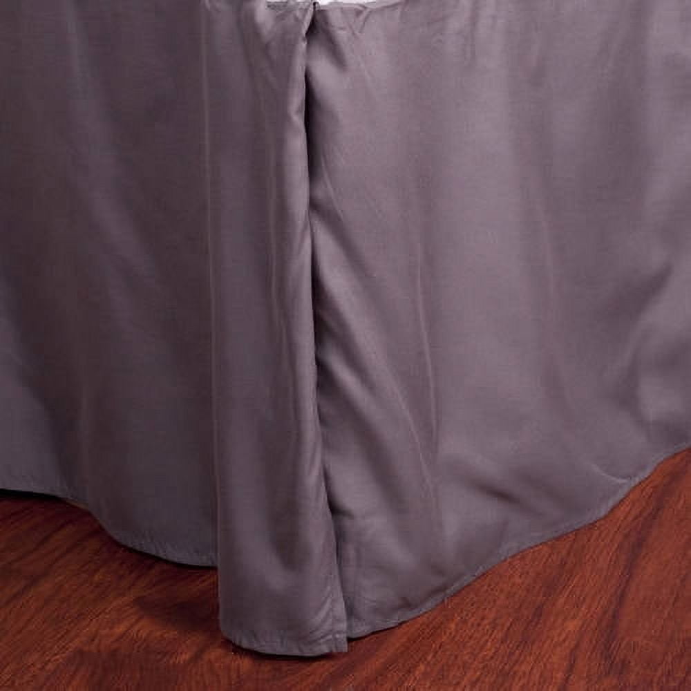 Microfiber 1500 Egyptian Quality Pleated Bed Skirt with 14" Drop