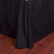 Microfiber 1500 Egyptian Quality Pleated Bed Skirt with 14 Drop