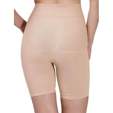 Microfiber 4-in-1 Shaper - Tummy, Back, Thighs, Hips - Black/Effective Seamless