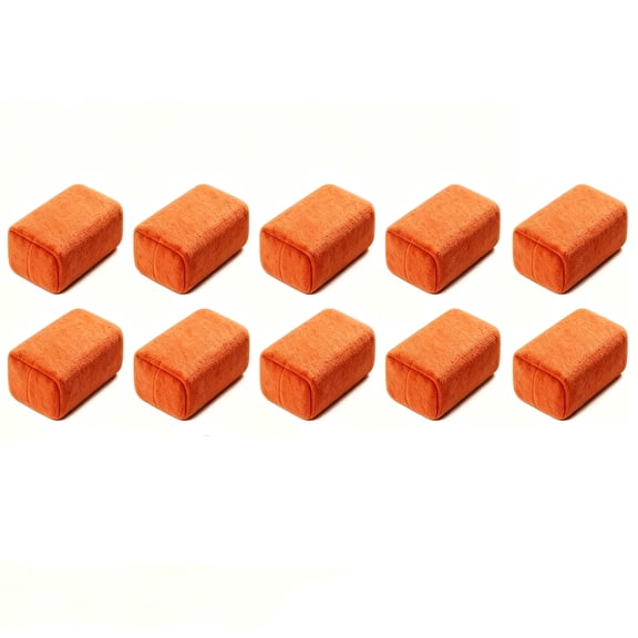 Microfiber Applicator Pad, Car Detailing Suede Sponge Applicator, 10Pcs Coating Sponge Pads for Cars, Ceramic Spray Coating, Applying Wax, Sealants & Other Conditioners