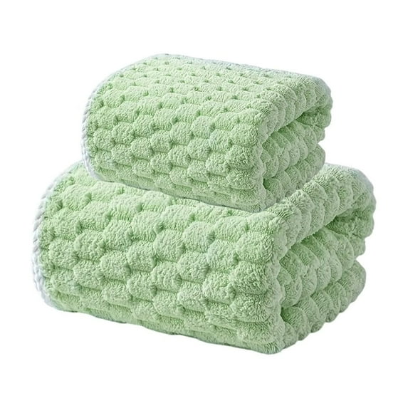Microfiber Bath Towel Absorbent Lightweight Textured Design for Gym Spa Travel Bathroom Use