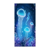 Microfiber Bath Towel Kids Beach Towels 30x60 Inch Microfiber Beach Towel Super Lightweight Colorful Bath Towel Sandproof Beach Blanket Multi-Purpose Towel For Travel Swimming Pool