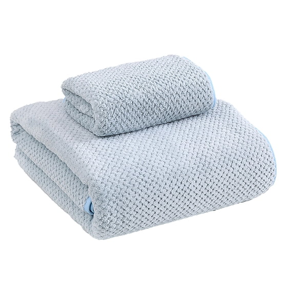 Microfiber Bath Towels,13.78×29.53 inch Waffle Weave Quick Dry Super Soft Absorbent Towels, Ultra Soft Lightweight Skin-Friendly Shower Towels, Bathroom Towels for Home Gym Travel Hotel Essentials