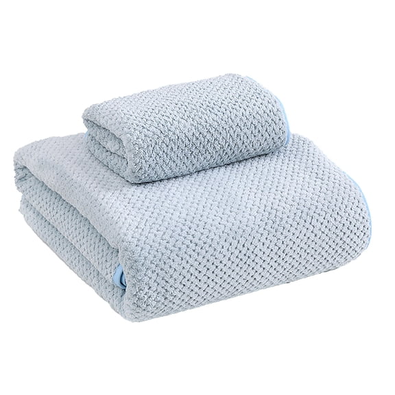 Microfiber Bath Towels,13.78×29.53 inch Waffle Weave Quick Dry Super Soft Absorbent Towels, Ultra Soft Lightweight Skin-Friendly Shower Towels, Bathroom Towels for Home Gym Travel Hotel Essentials
