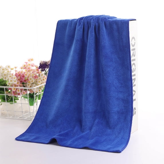 Microfiber Bath Towels 2 Pack Quick Dry Super Absorbent Soft Cloth for Shower - Fast Drying Travel Towel for Camping Yoga Gym Use Lightweight Compact