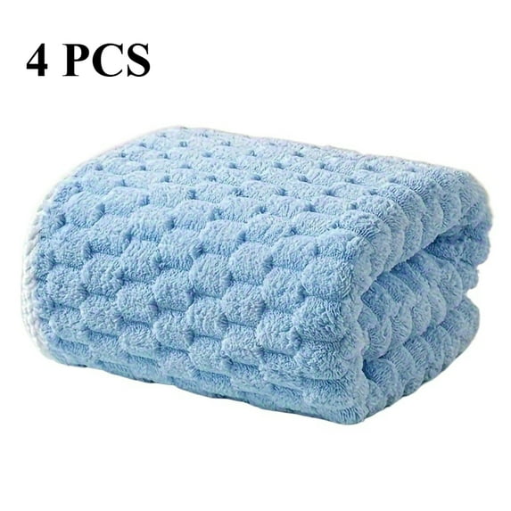 Microfiber Bath Towels - Extra Large Waffle Towels Set for Bathroom, Super Absorbent Towel, Quick Dry Bathroom Towel for Spa, Gym,Travel, Lint Free, Ultra Soft