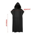 thumbnail image 1 of Microfiber Bathrobe, Beach Towel, Surf Changing Robe With Hood, High Absorption Quick Dry Lightweight Unisex One Size Fits All For Swimming Pool and Travel, 1 of 6