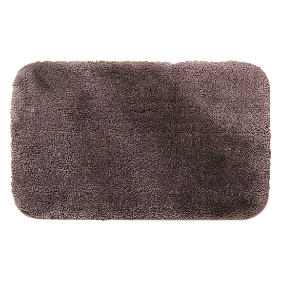 Microfiber Bathroom Rugs, Furenl Non-Slip Bath Rugs, Soft & Fuzzy Bathroom Mat – Extra Thick Plush Absorbent Rug for Bathroom, Kitchen, & Pool Floor, 24X16In