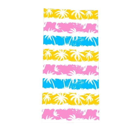 Microfiber Beach Towel, Oversized Pool Towel, Sand-Free Beach Towel, Quick Drying Towel, Super Absorbent Bath Towel Blanket, Soft Breathable and Lightweight (30x59in)