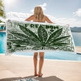 thumbnail image 1 of Beach Towel Absorbent Quick Dry Print Cotton Pool Towels Travel Swimming Skin Friendly, 1 of 7