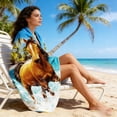 thumbnail image 1 of Microfiber Beach Towel, Quick Dry & Sand Free, Lightweight Travel Towel, Oversized Soft Pool Towel, 1 of 7