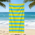 thumbnail image 1 of Microfiber Beach Towel, Quick Dry Sand Free Lightweight Travel Towel, Soft Compact Pool Towel for Camping and Swimming, 1 of 6