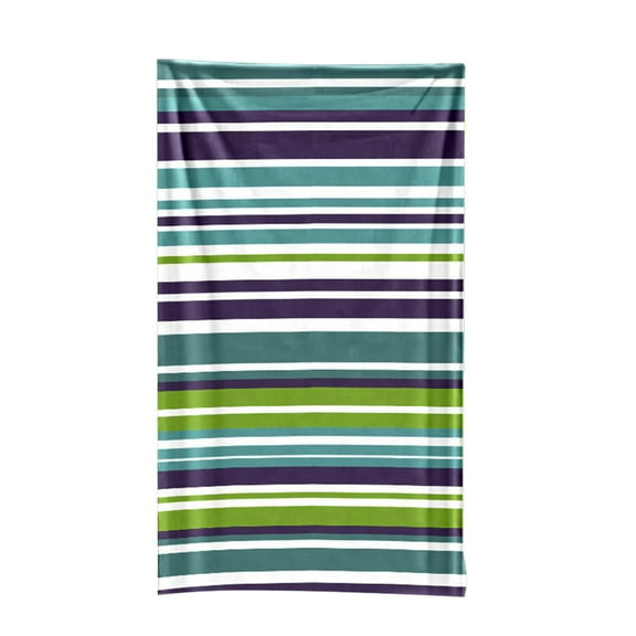 Microfiber Beach Towel - Super Absorbent, Thin, Compact & Portable Travel Towel for Pool, Beach, Picnic - Ideal for Adults, Men, Women & Kids - Lightweight & Quick-Drying, Multicolor Design