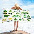 thumbnail image 1 of Microfiber Beach Towel Super Lightweight Colorful Bath Towel Sandproof Beach Blanket Multi-Purpose Towel For Travel Swimming Pool 30x60 Inch, A -SPH088, 1 of 6