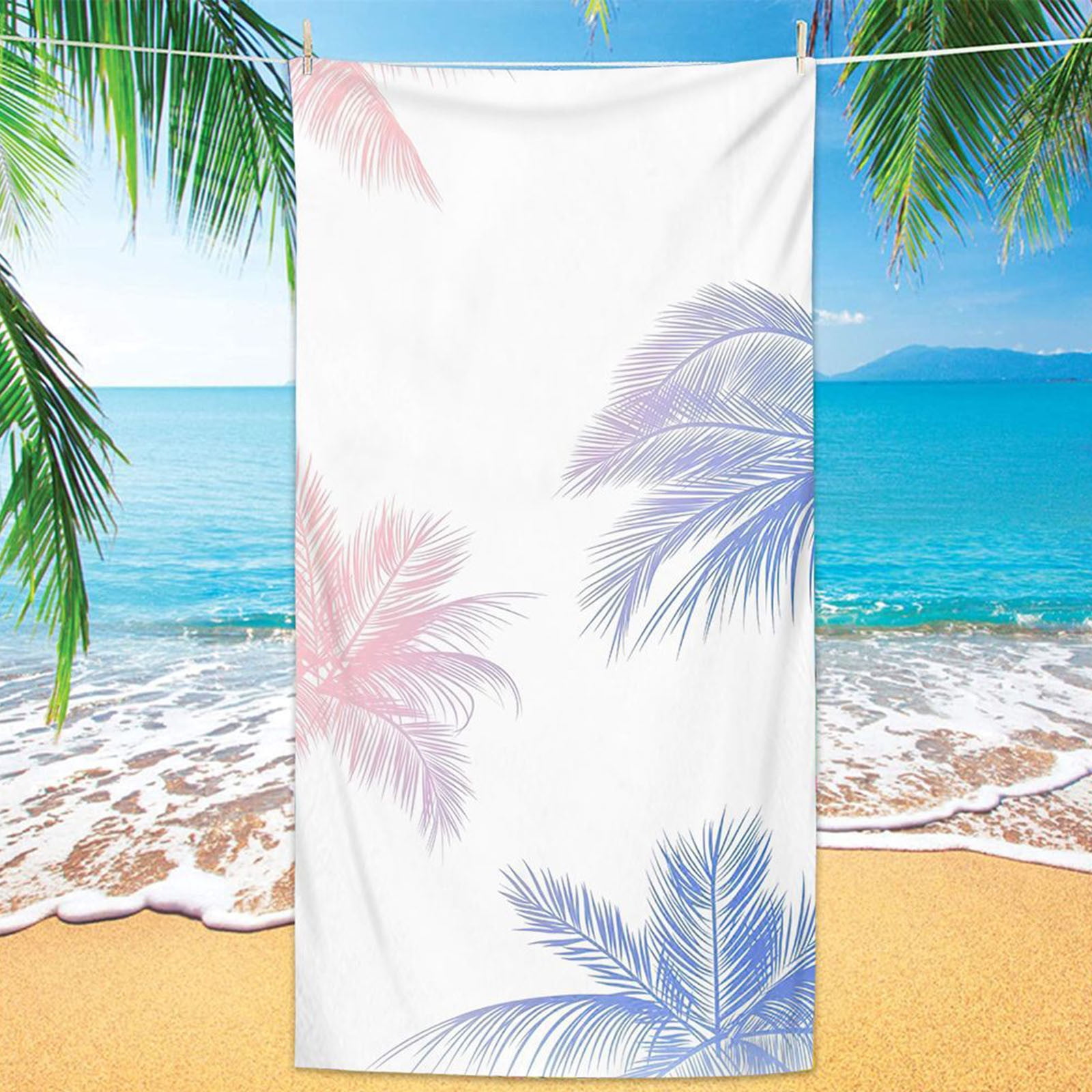 Microfiber Beach Towels Bulk,Quick Fast Dry Sand Free Proof Compact