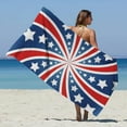 thumbnail image 1 of Microfiber Beach Towels Oversized,Patriotic Beach Towels 4th Of July,Extra Large Beach Towels Adult,Independence Day Quick-Drying Absorbent Lightweight Towels for Swimming Pool,Yoga Gym Sports, 1 of 7